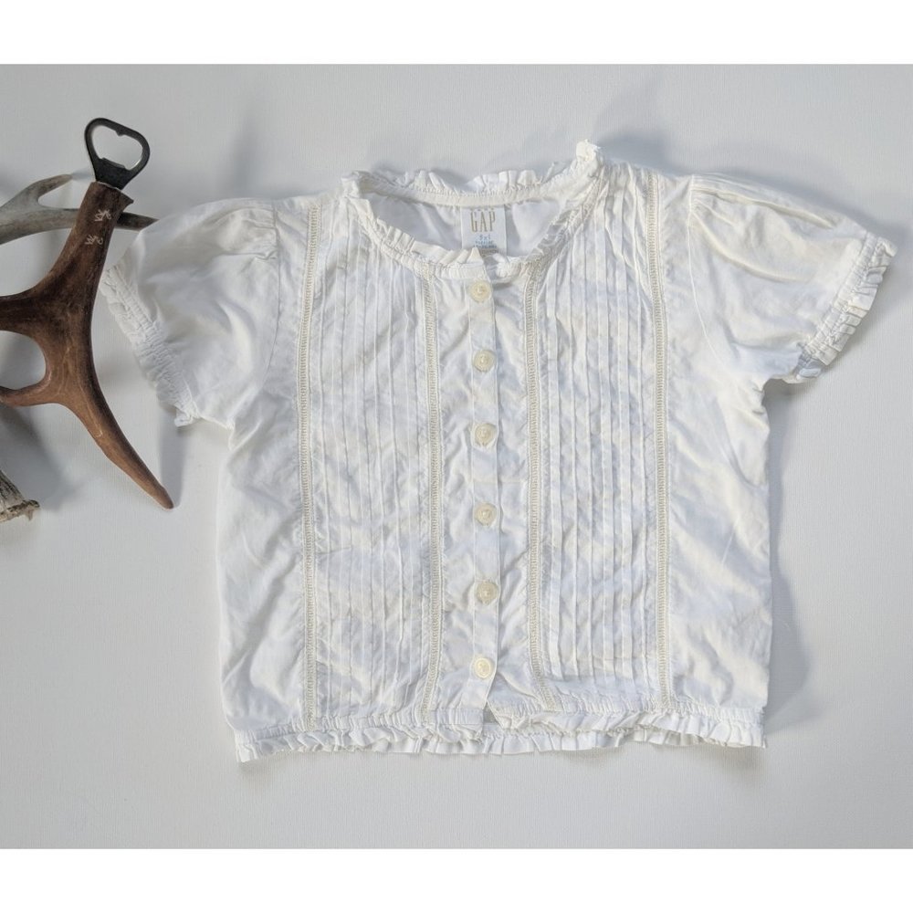 BABY GAP 30-36 months Toddler Ruffle Shirt
